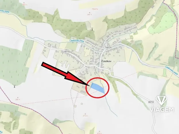 Prodej podílu pole, Částkov, 4785 m2