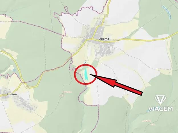 Prodej podílu pole, Žďárná, 4216 m2