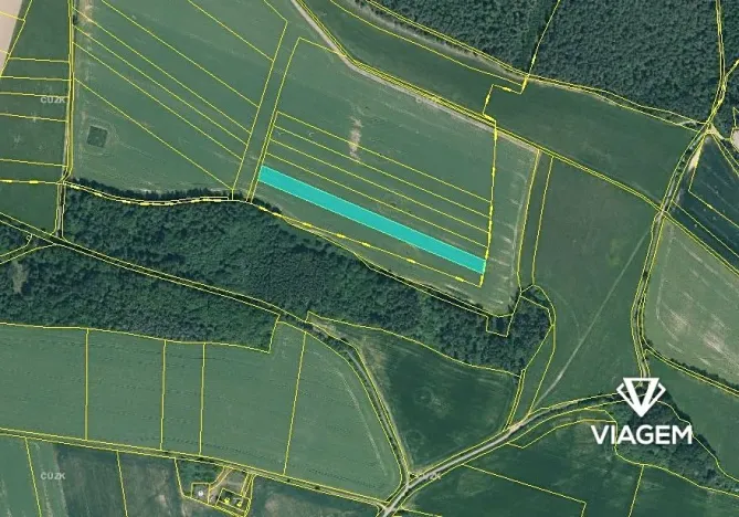 Prodej podílu pole, Jesenice, 749 m2