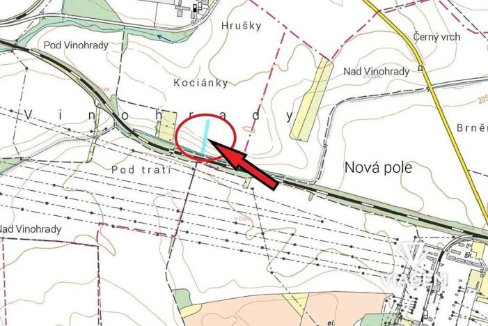 Prodej podílu pole, Brno, 855 m2