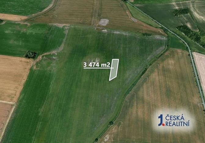 Prodej podílu pole, Podmoky, 868 m2