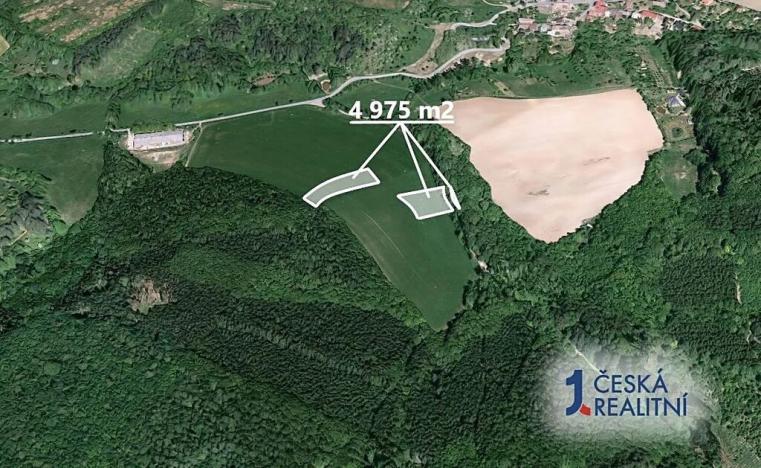 Prodej podílu pole, Zdounky, 1865 m2