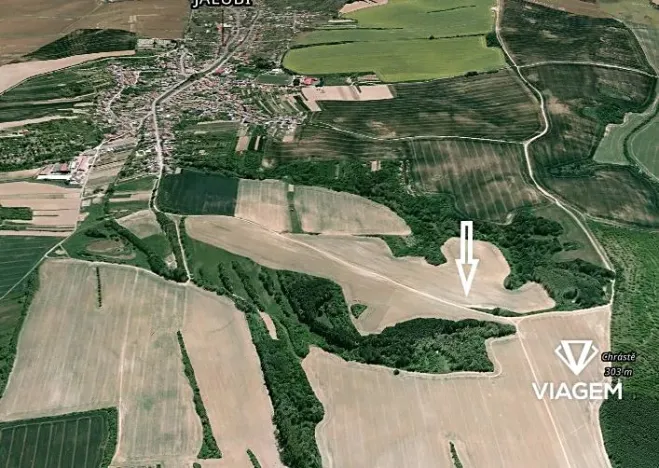 Prodej pole, Jalubí, 963 m2