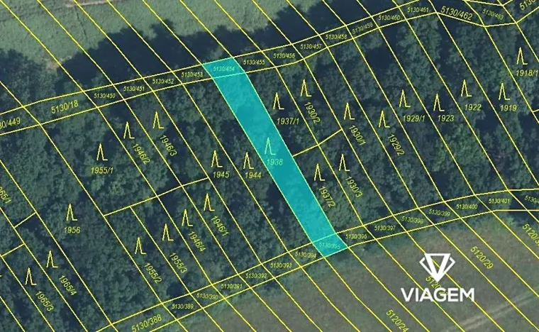 Prodej podílu pole, Popovice, 1610 m2