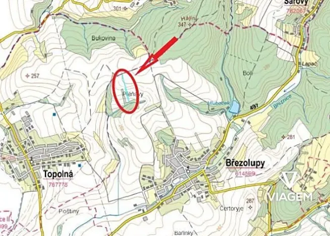 Prodej podílu pole, Březolupy, 2363 m2