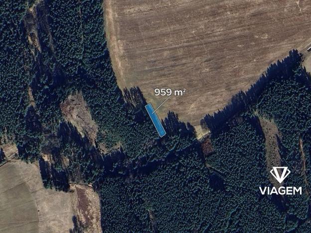 Prodej pole, Bor, 959 m2