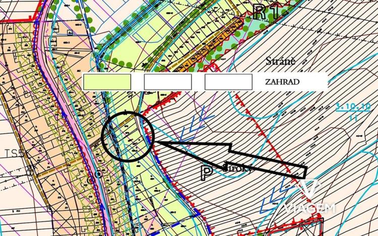 Prodej zahrady, Kostelec, 292 m2