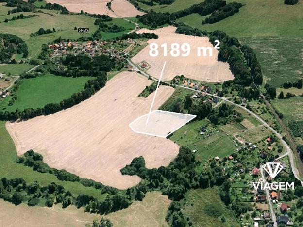 Prodej podílu pozemku pro bydlení, Srby, 4094 m2