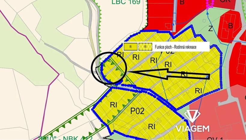 Prodej zahrady, Povrly, 222 m2