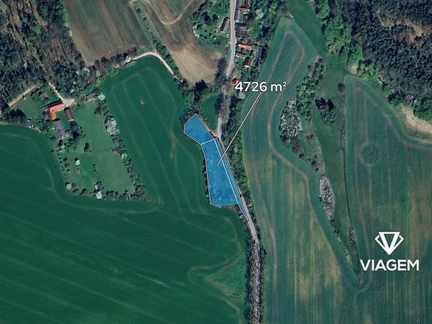 Prodej podílu zahrady, Týn nad Vltavou, 787 m2