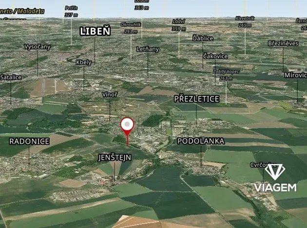 Prodej zahrady, Jenštejn, 6729 m2