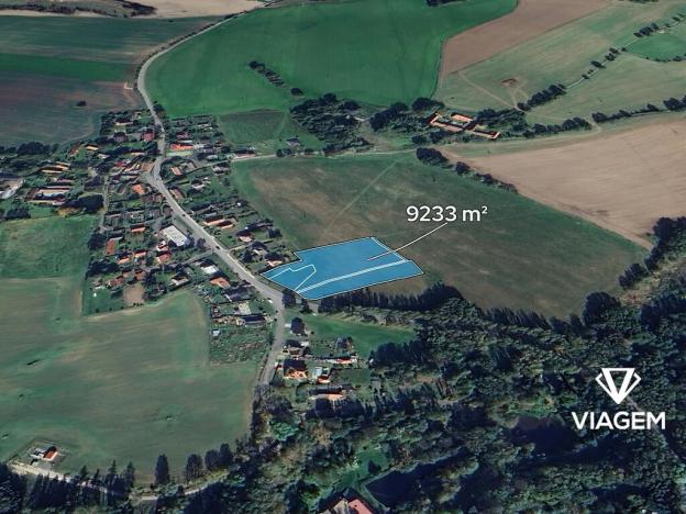 Prodej podílu pozemku pro bydlení, Koberovice, 3077 m2