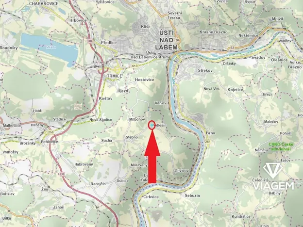 Prodej podílu zahrady, Stebno, 6783 m2