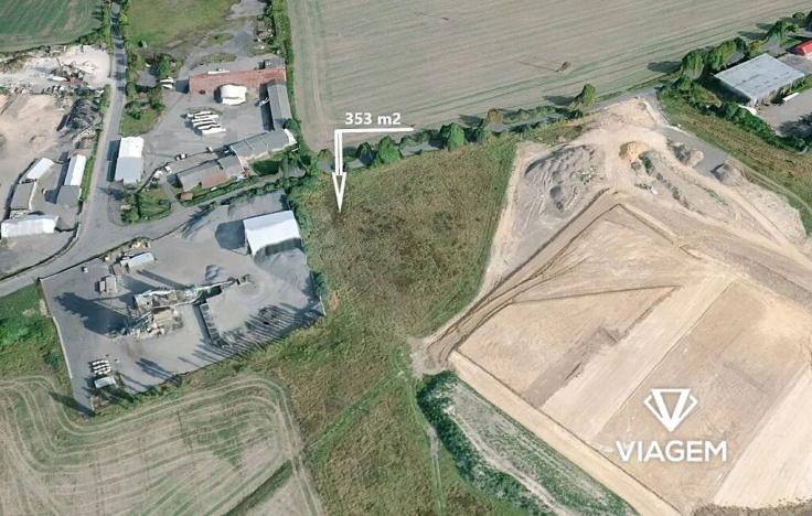 Prodej podílu komerčního pozemku, Cheb, 705 m2