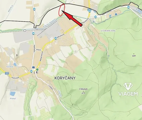 Prodej podílu pole, Koryčany, 394 m2