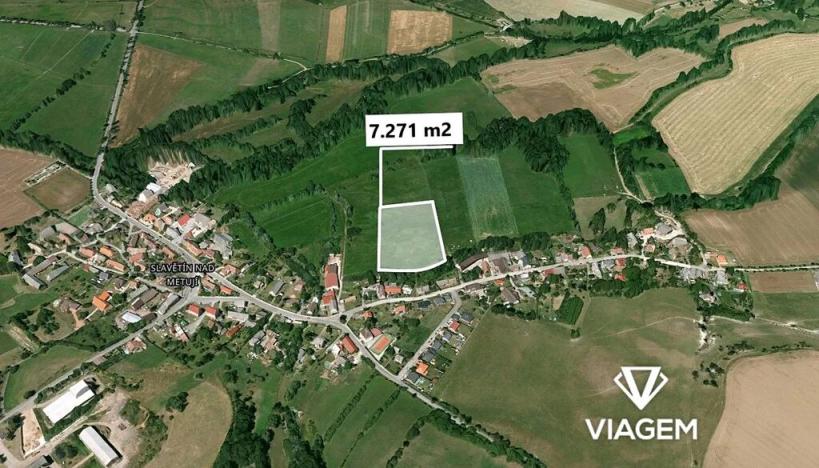Prodej podílu pole, Slavětín nad Metují, 3493 m2