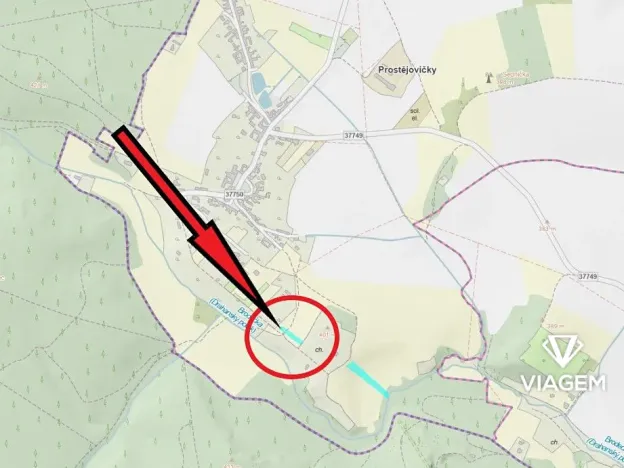 Prodej podílu zahrady, Prostějovičky, 307 m2