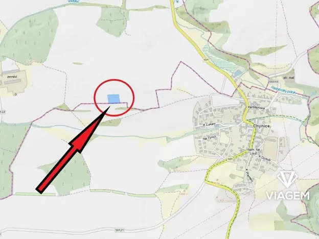 Prodej pole, Tachlovice, 4891 m2