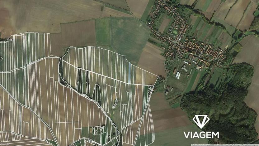 Prodej podílu pole, Krupá, 712 m2