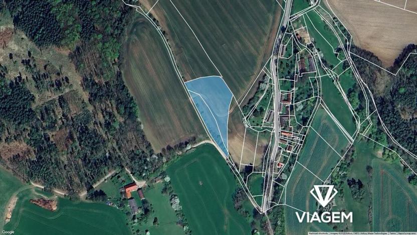 Prodej podílu pole, Týn nad Vltavou, 1096 m2
