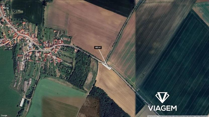 Prodej pole, Dětkovice, 483 m2