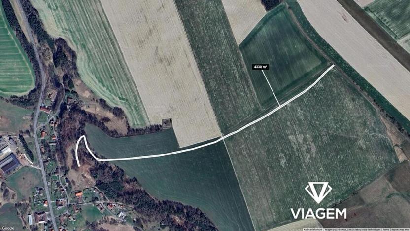 Prodej podílu pole, Jedlová, 541 m2