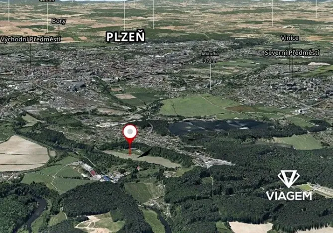 Prodej podílu pole, Plzeň, 3614 m2