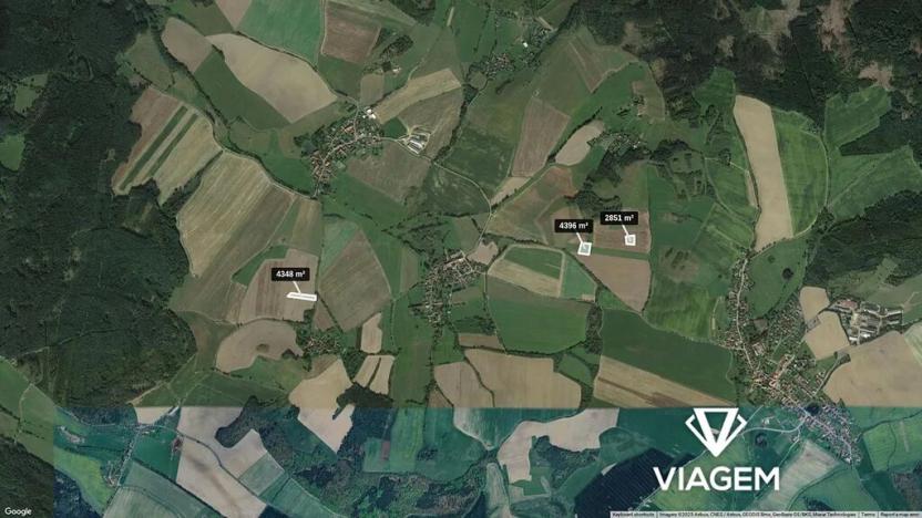 Prodej podílu pole, Kbel, 966 m2