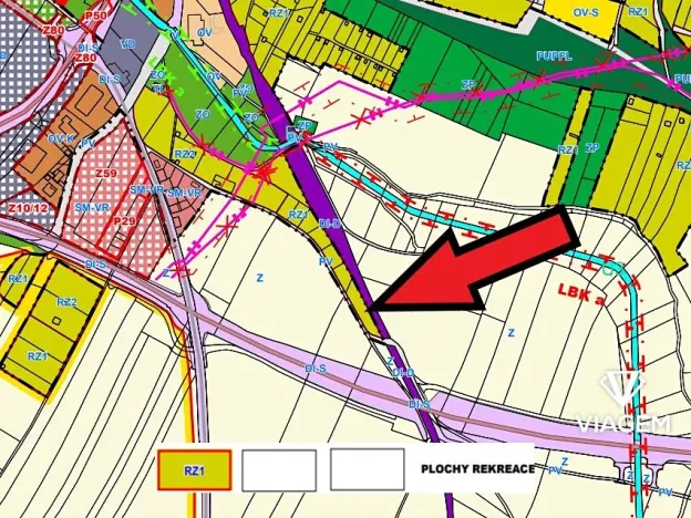 Prodej podílu zahrady, Roudnice nad Labem, 384 m2