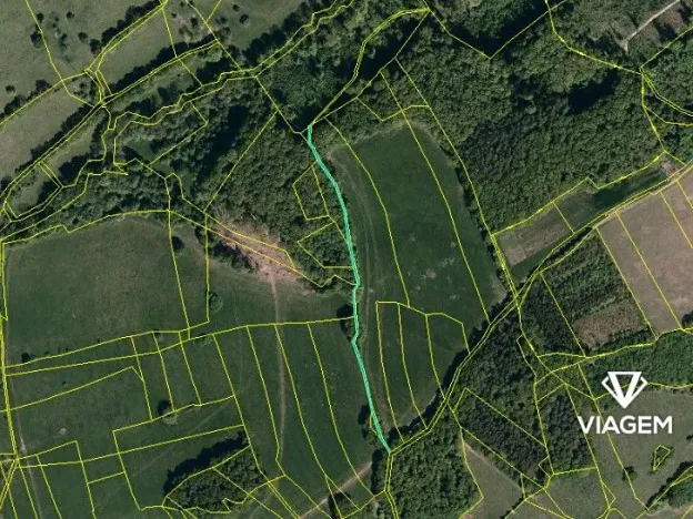 Prodej podílu lesa, Luhačovice, 671 m2