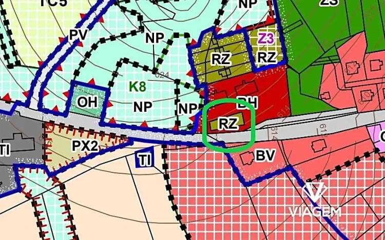 Prodej zahrady, Ctiboř, 498 m2