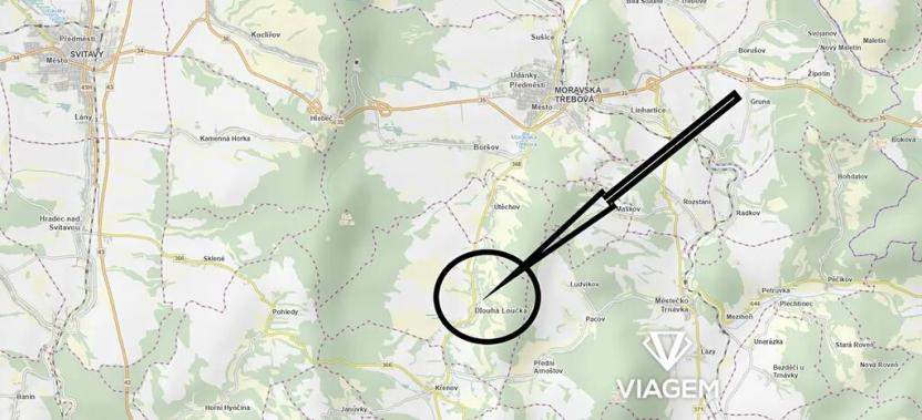 Prodej pozemku pro bydlení, Dlouhá Loučka, 662 m2