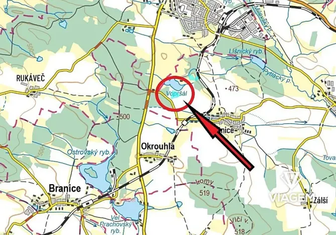 Prodej podílu pole, Sepekov, 6967 m2