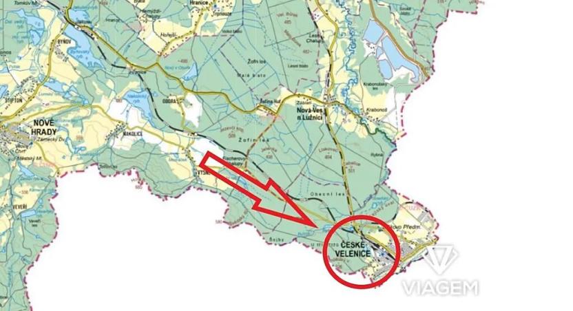 Prodej podílu pozemku pro bydlení, České Velenice, 381 m2
