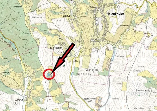 Prodej podílu lesa, Kudlovice, 4108 m2