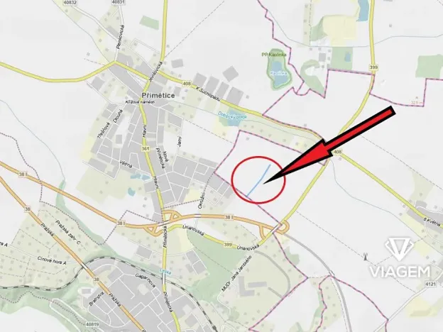 Prodej podílu pole, Kuchařovice, 898 m2