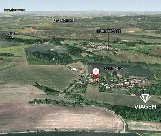 Prodej podílu pozemku pro bydlení, Dolní Těšice, 324 m2