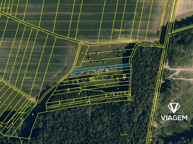 Prodej zahrady, Vrbka, 1195 m2