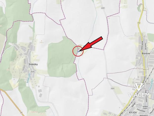 Prodej pole, Kyjov, 1370 m2