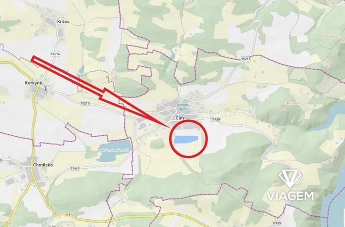 Prodej podílu pole, Čím, 26932 m2