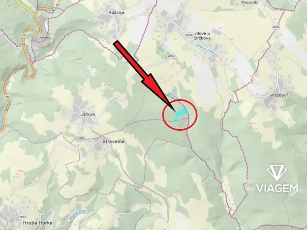 Prodej podílu lesa, Železný Brod, 27889 m2