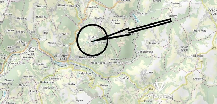 Prodej podílu zahrady, Železný Brod, 2554 m2