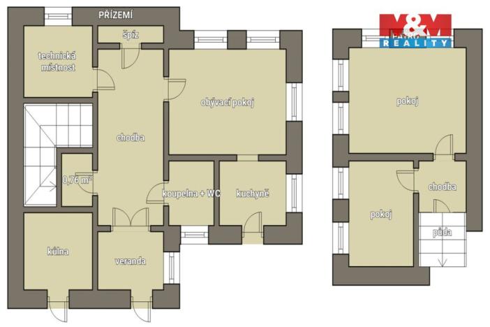 Prodej rodinného domu, Tučapy, 133 m2