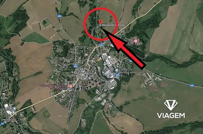 Prodej zahrady, Moravský Beroun, 740 m2