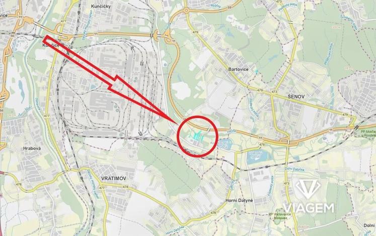 Prodej pole, Ostrava, 3414 m2