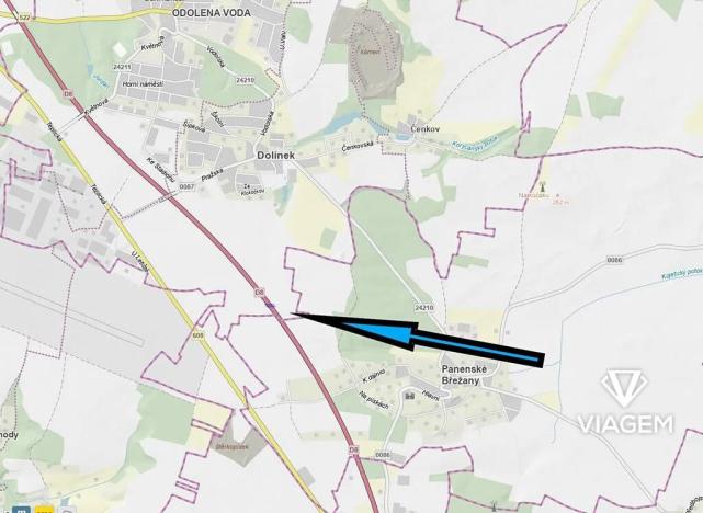 Prodej podílu pole, Odolena Voda, 585 m2