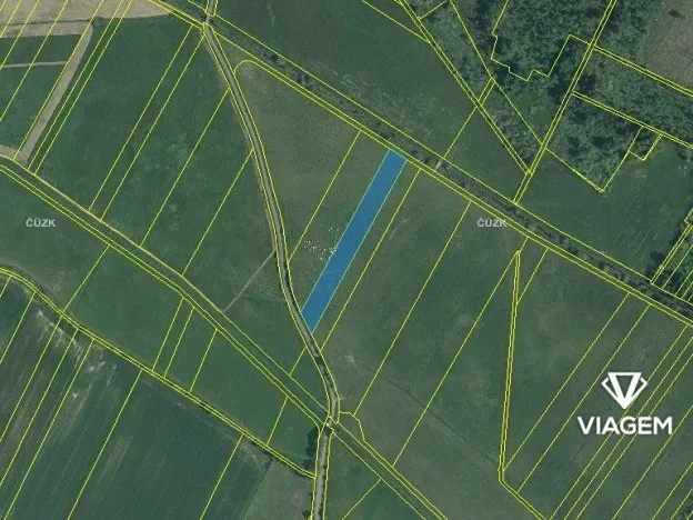 Prodej podílu pole, Borkovice, 1194 m2