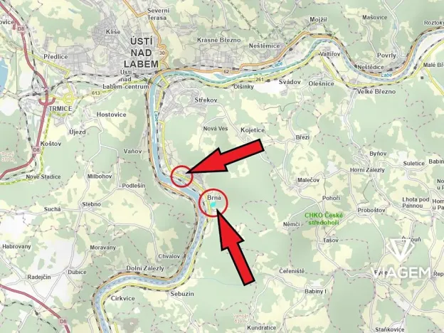 Prodej podílu zahrady, Ústí nad Labem, 15997 m2