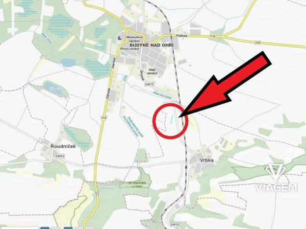 Prodej podílu pozemku pro bydlení, Budyně nad Ohří, 397 m2