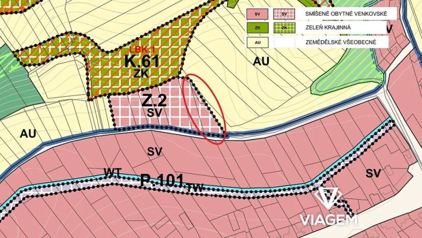 Prodej pozemku pro bydlení, Chvalnov-Lísky, 772 m2